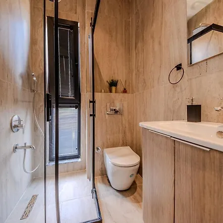 别墅 Luxury With Waterfall Pool And Garden For 9 People Dosemealti